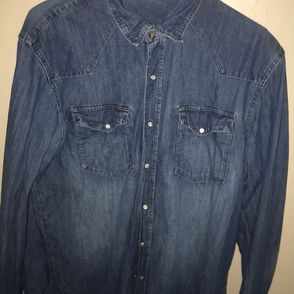 Jean long sleeve shirt - Picture 1 of 2